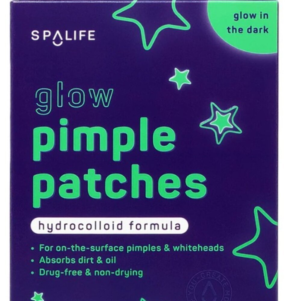 SpaLife Glow in the Dark Hydrocolloid Pimple Patches 72